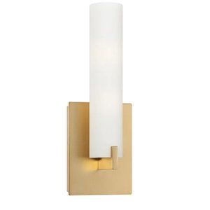 Tube Honey Gold 2 Light Wall Sconce By George Kovacs (3 available)
